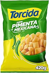 Salgadinho de Trigo Pimenta Mexicana Torcida Pacote 420g