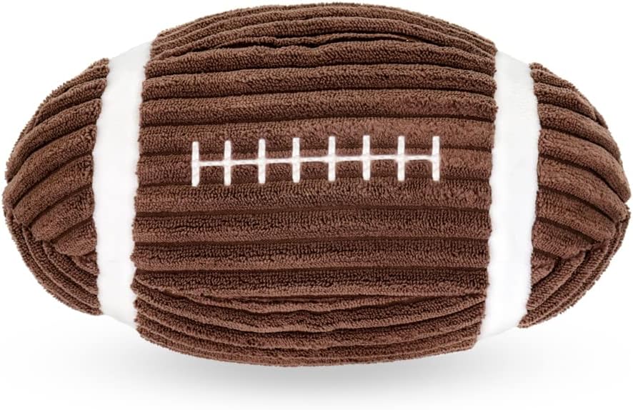 Giftable World 9 Inch Plush Pet Toy Basketball, Football, and Soccer Ball with Squeakers Dog Chew Toy