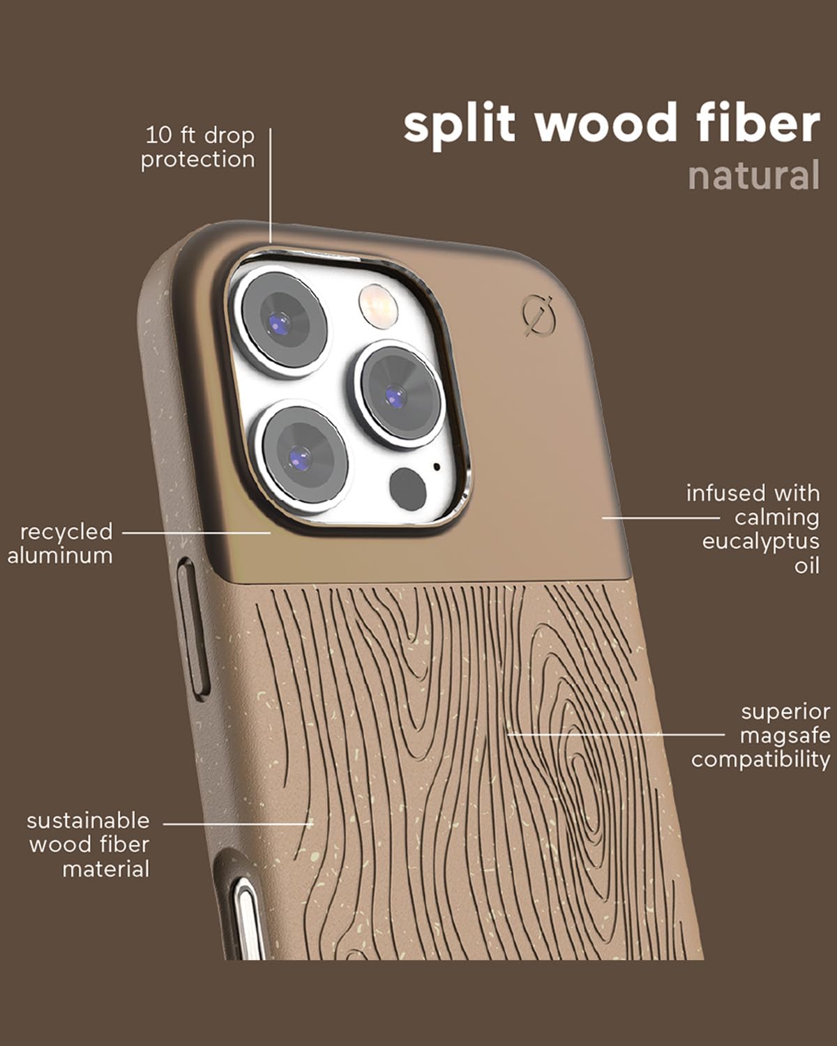 Amazon.com: Atom Studios Wood Case for iPhone 16 Pro Max (6.9