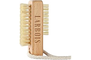 Larbois: Grip Clean and Durable Wooden Nail Brush