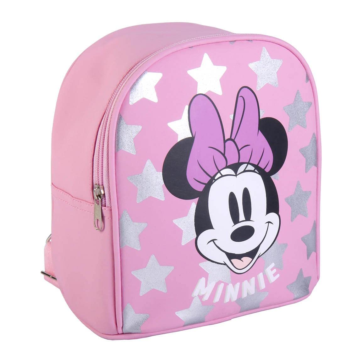 CERDÁ LIFE'S LITTLE MOMENTS - Mochila Infantil de Tiempo Libre de Minnie Mouse Estampada en Brillantina - Licencia Oficial Disney