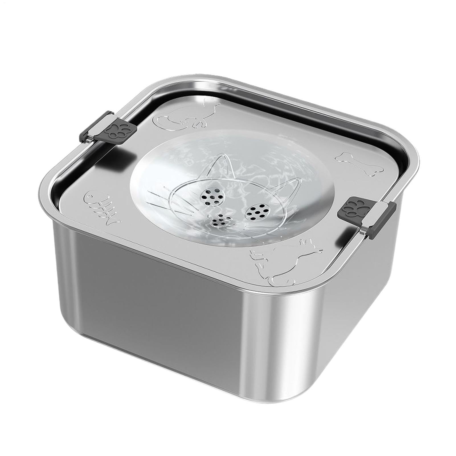 Gamelle D'Eau Anti-Glouton Pour Chien Distributeur Flottant