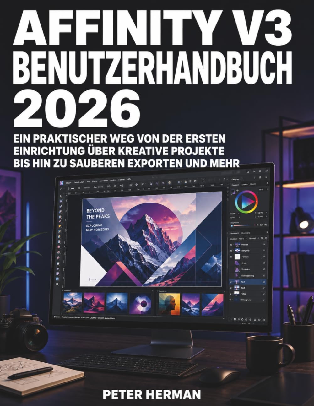 Affinity V3 Benutzerhandbuch 2026: Ein praktischer Weg von der ersten Einrichtung über kreative Projekte bis hin zu sauberen Exporten und mehr