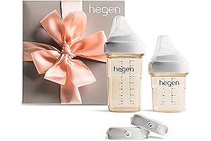 Hegen Newborn Baby Bottle Basic Starter Kit – PPSU Bottles for Babies,...