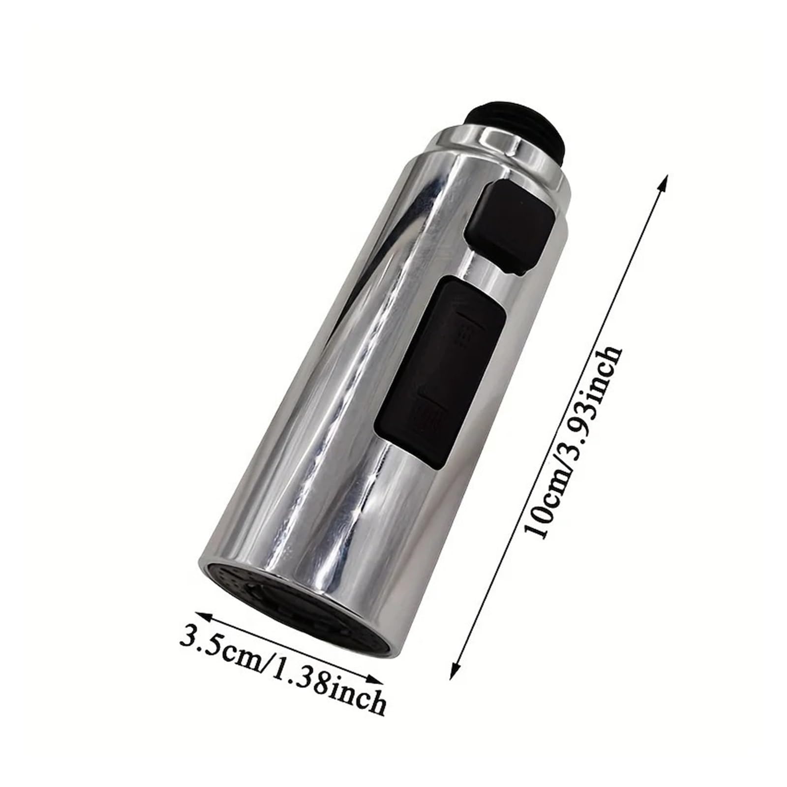 Aerator oszczędzający wodę ABS | Wielokolorowy do kranów: perlator oszczędzający wodę i adapter rozpryskowy(Chrome Rotatable)