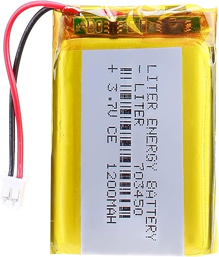 Liter energybattery Batería recargable del polímero de iones de litio de la batería 703450 del polímero de litio de la batería 1200mAh de 3.7V Lipo