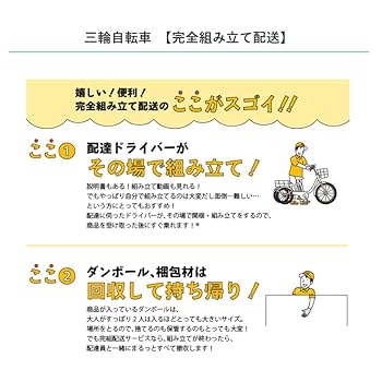 Amazon.co.jp: 【 完全組立配送＆防犯登録付き！即乗り可能
