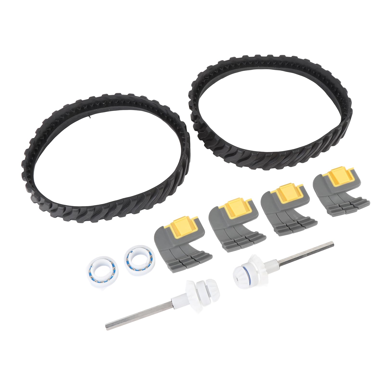 Topiky Kit de Reconstrucción del Eje de Transmisión del Limpiador de Piscinas R0796200, MX8 Elite MX6 Elite MX8 MX6 Piezas de Afinación con Cepillo Ciclónico y Rueda de Banda de Rodadura R0526100