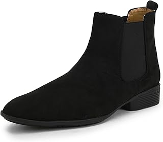 lambard Chelsea Boots for Men | All-Season Suede Leather Black Shoes for Boys | Footwear for Men with Antiskid, Comfort Fit, Slip-Resistance, Dynamic Feet Support, & Shock Absorption.-picture-16