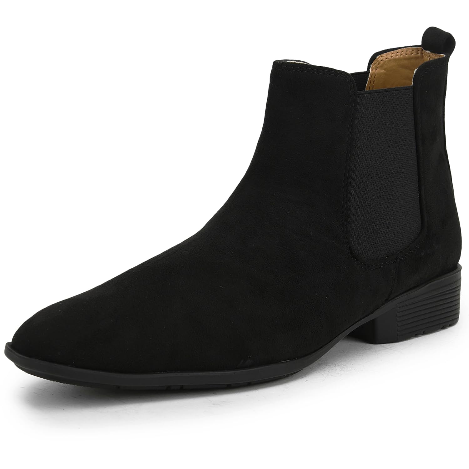 Lambard Chelsea Boots for Men | Stylish Lightweight, All-Season Suede Leather Black Shoes for Boys | Footwear with Antiskid, Comfort Fit, Slip-Resistance, Dynamic Feet Support, & Shock Absorption| Leather Shoes For Men Pack of 1 (B0BVB43WSH) Amazon Price History, Amazon Price Tracker