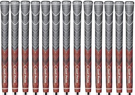 Set of 13 New Golf Pride Grips, Red, Standard