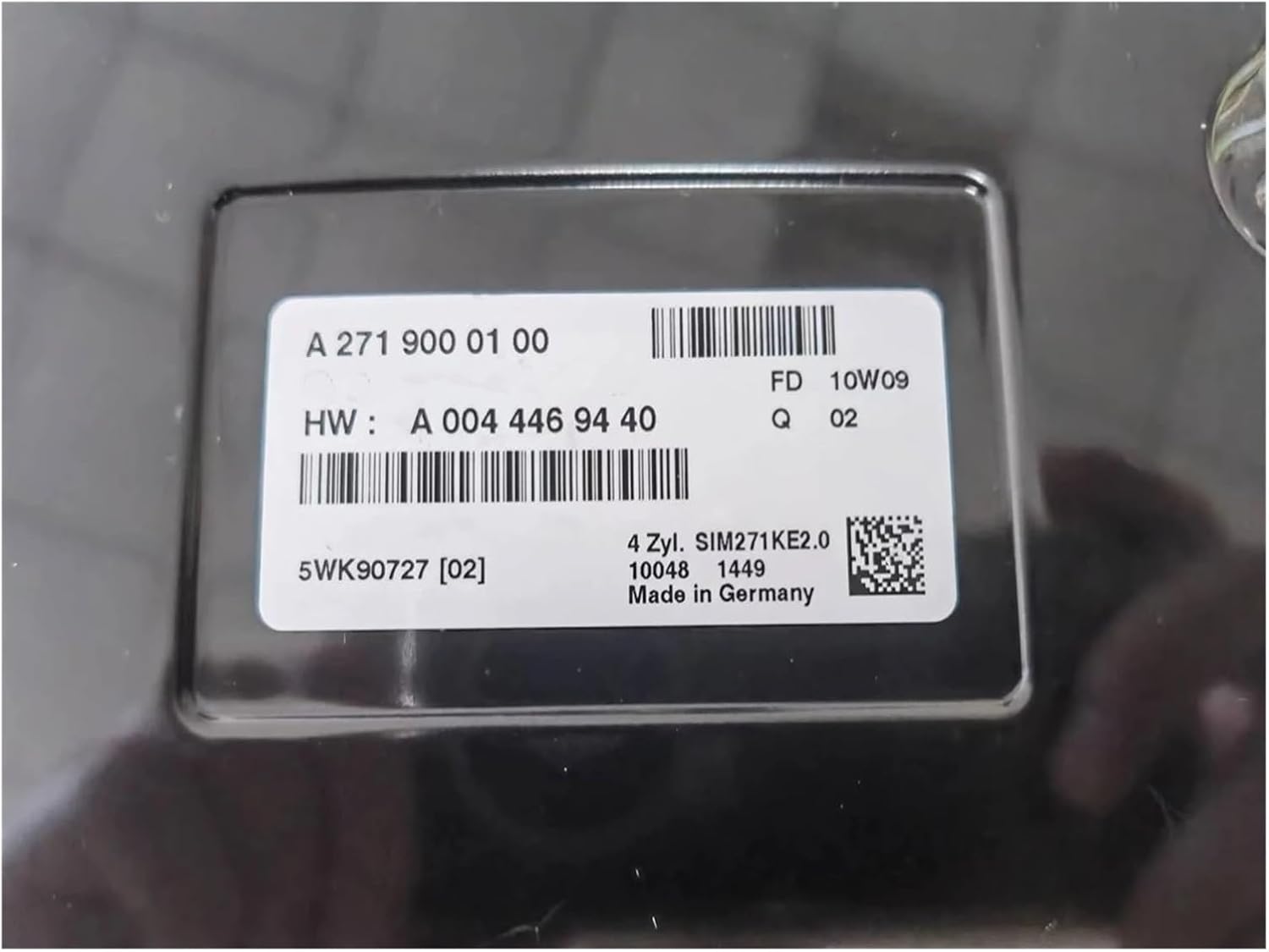 A2711504879 A2719000100 SIM271KE2.0 ECU Car Engine Computer Board Electronic Control Unit ，Compatible With Mecedes BENZ