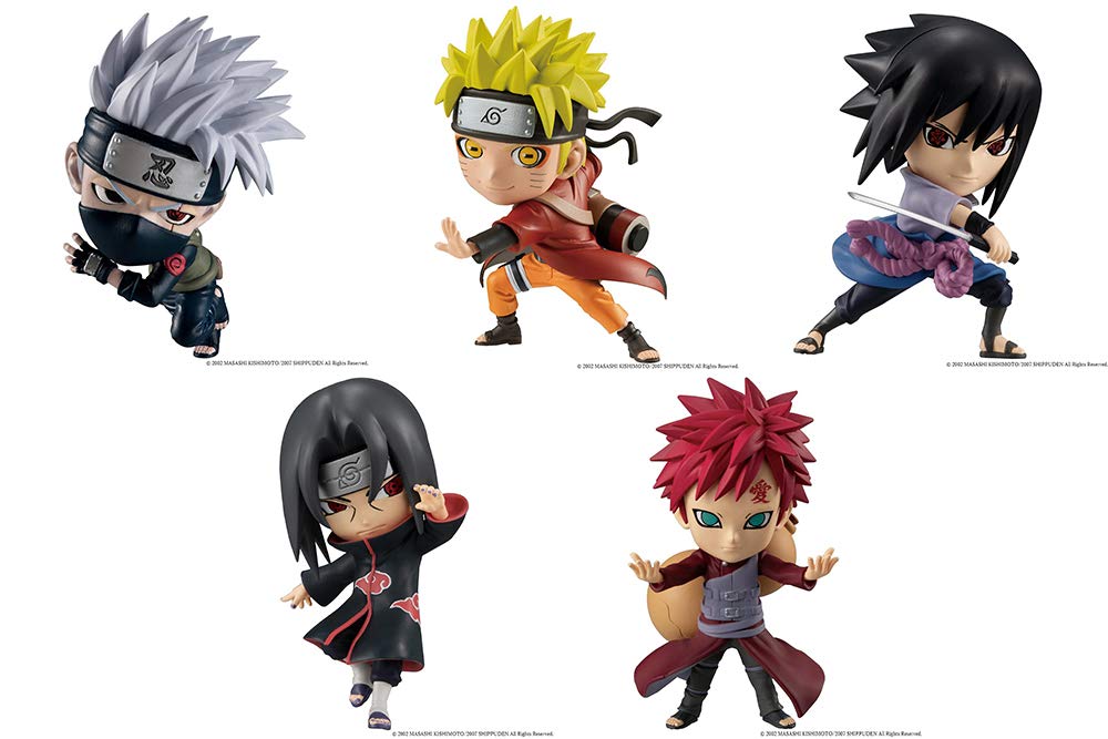 NARUTO チビマスターズフィギュア 5体セット Amazon.co.jp: バンダイ チビ マスターズ ナルト : おもちゃ