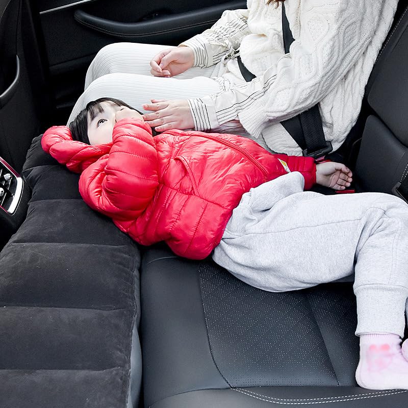 Materasso Auto per Volvo V90 Cross Country 2016-, Materasso Gonfiabile Sedile Posteriore Letto Gonfiabile per Campeggio Accessori per Auto,130×28×36cm