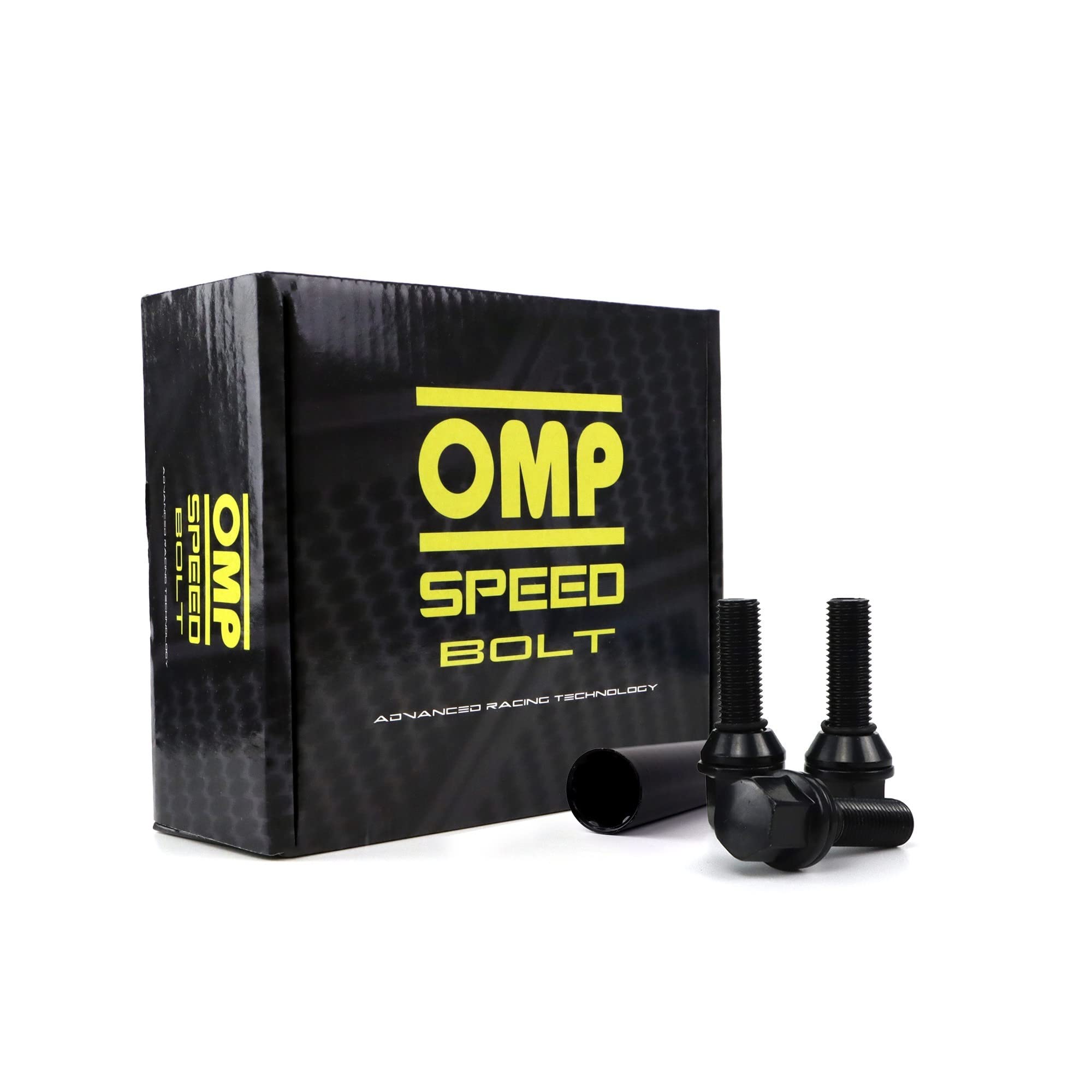 OMP SPEED Set 20 viti Din 10,9 chiave 17/19 l: 27 mm, M14X1,5, nero