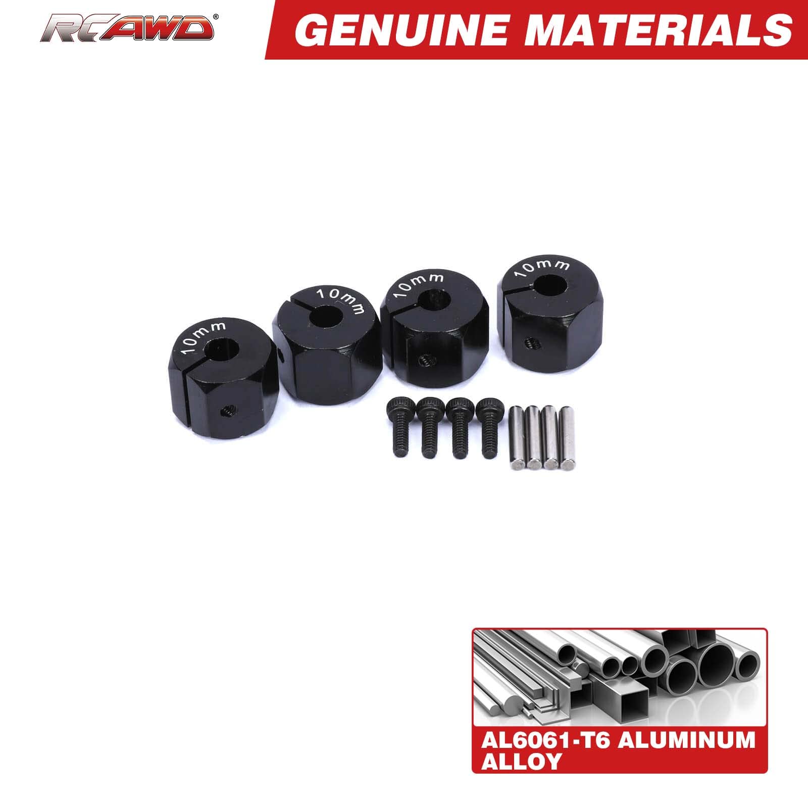 Amazon.com: RCAWD for UTB18 Capra 12mm Wheel Hex Hub Adaptor