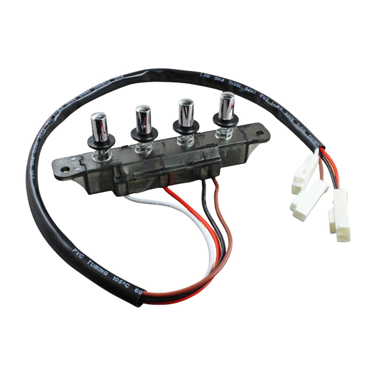 Board Switches Pushbutton Piano Type Board Kitchen Exhaust Fan Control For Household Appliances Range Hood Control Panel