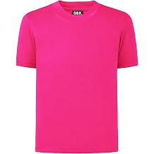 QBK 2T to Youth Kids Neon Shirt UPF 50+ Dry Fit Rash Guard for Boys & Girls