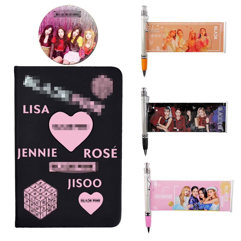 Conjunto de presente Blackpink Merchandise Blackpink 1 notebook 1