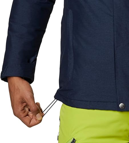 Miniatura 7 de Columbia Chaqueta Last Tracks para hombre, Collegiate Navy Melange, talla L