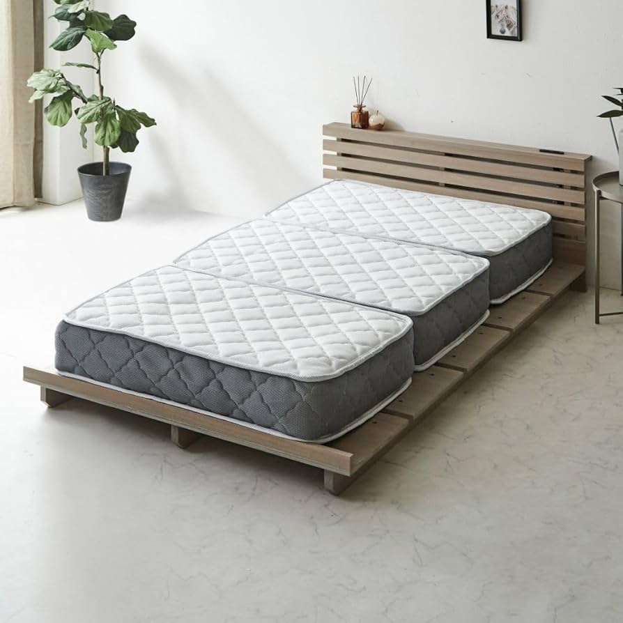 Amazon|ネルコンシェルジュ 三つ折りポケットコイルマットレス 厚さ Amazon|ネルコンシェルジュ 三つ折りポケットコイルマットレス 厚さ