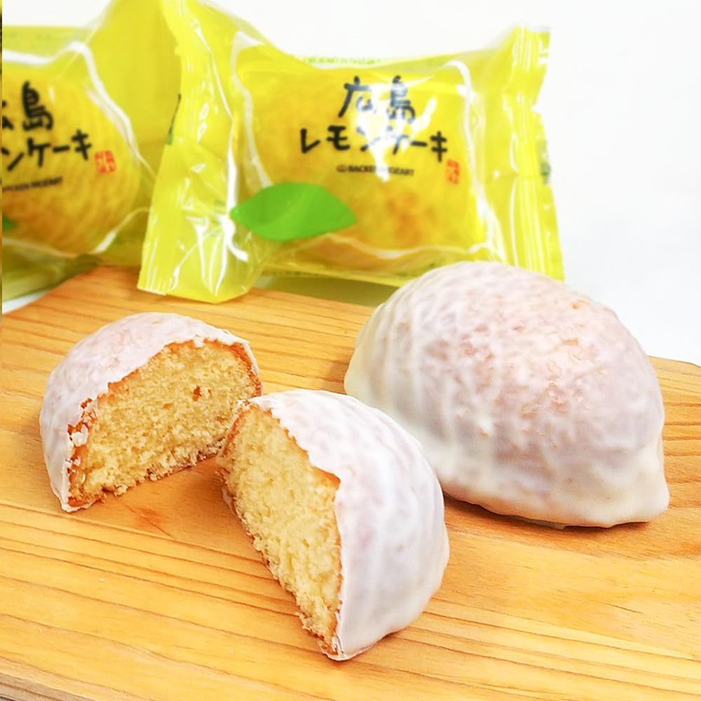 Amazon.co.jp: Hiroshima Lemon Cake, Pack of 10, Bakken Mozart