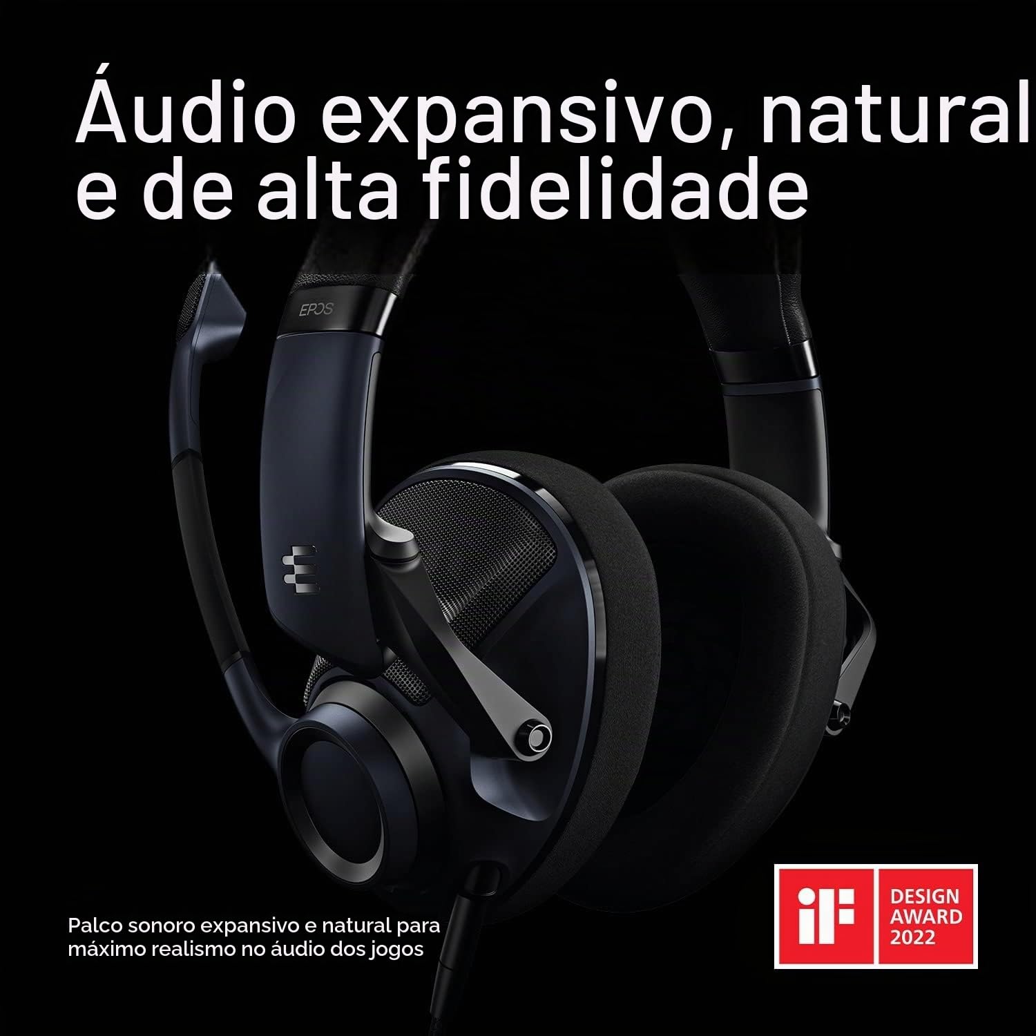 EPOS Gaming Fone de ouvido Audio H6PRO Open Acoustic (Sebring