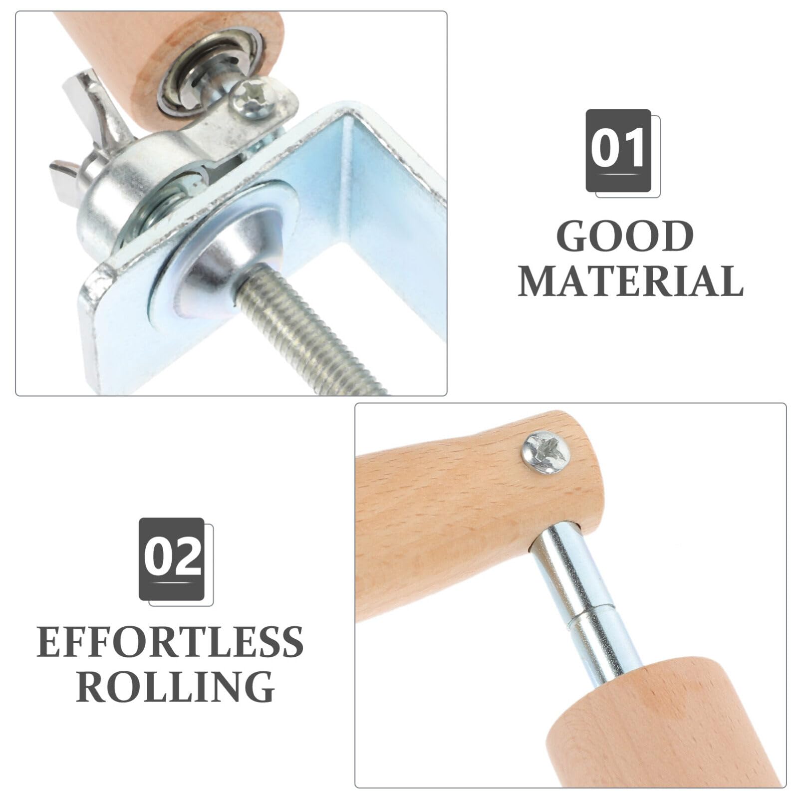 UPKOCH Küchenroller Aus Holz Für Teig Und Dumplings Multifunktionales Backwerkzeug Ergonomisches Design Für Müheloses Ausrollen Für Pizza Ravioli Und Mehr
