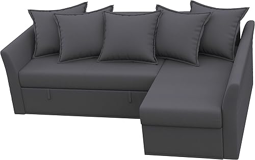 HomeTown Market Funda de repuesto de algodón pesado Holmsund para sofá cama seccional, hecha para IKEA Holmsund sofá cama, esquinero, solo funda
