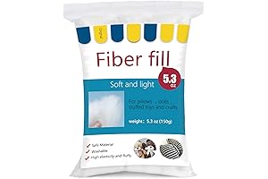 BUTUZE Cotton Filler: Premium Fiber Fill for Doll, Pillow, and DIY Crafting
