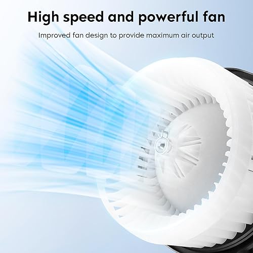 Miniatura 2 de Motor soplador de calentador HVAC con ventilador para Ford Fusion Lincoln MKZ 2010-2011 Mercury Milan 2010-2011 sustituye a PM9381 700270 75874