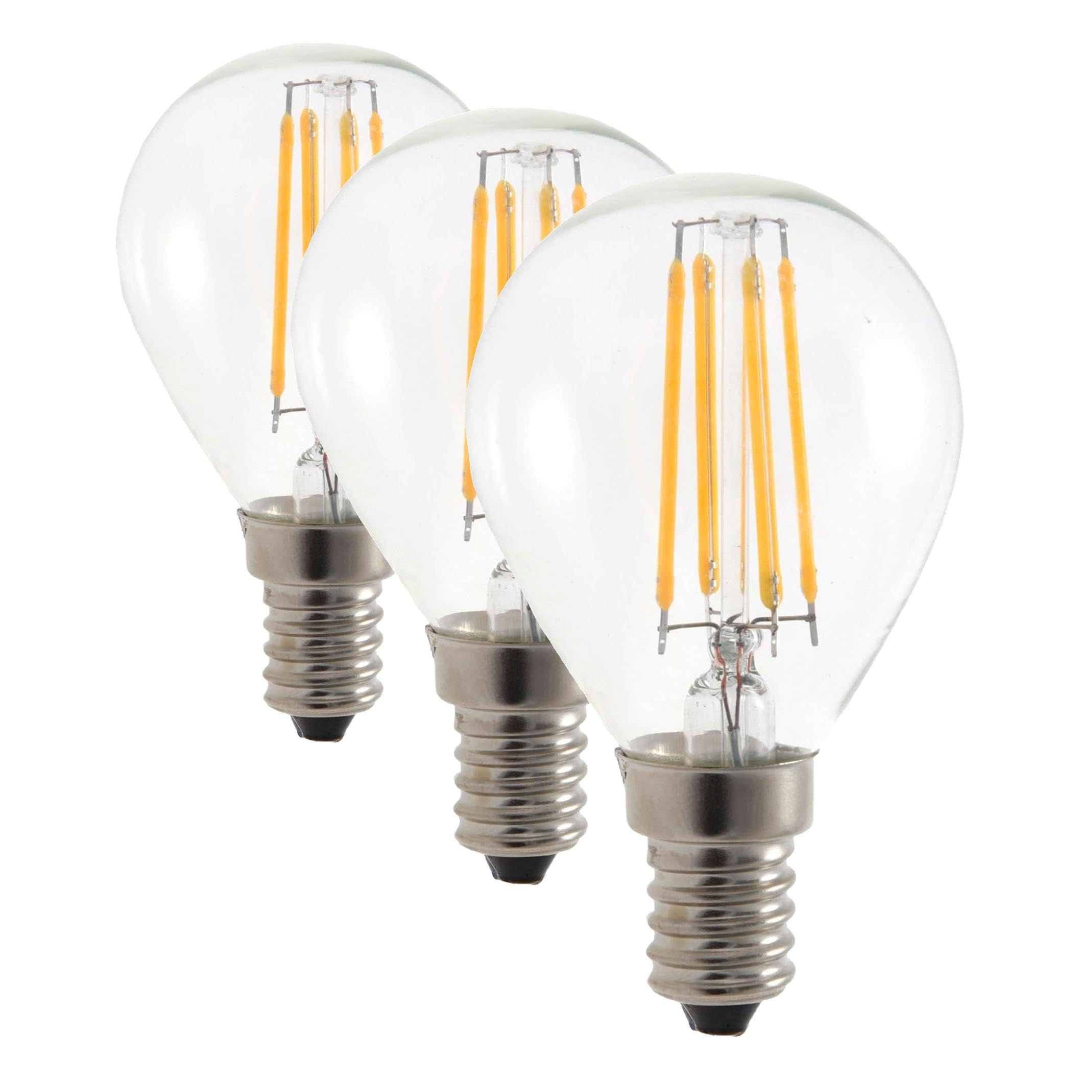 Ampoule à filament LED E14 éliminez la lumière agressive grâce au blanc chaud 4W Velamp