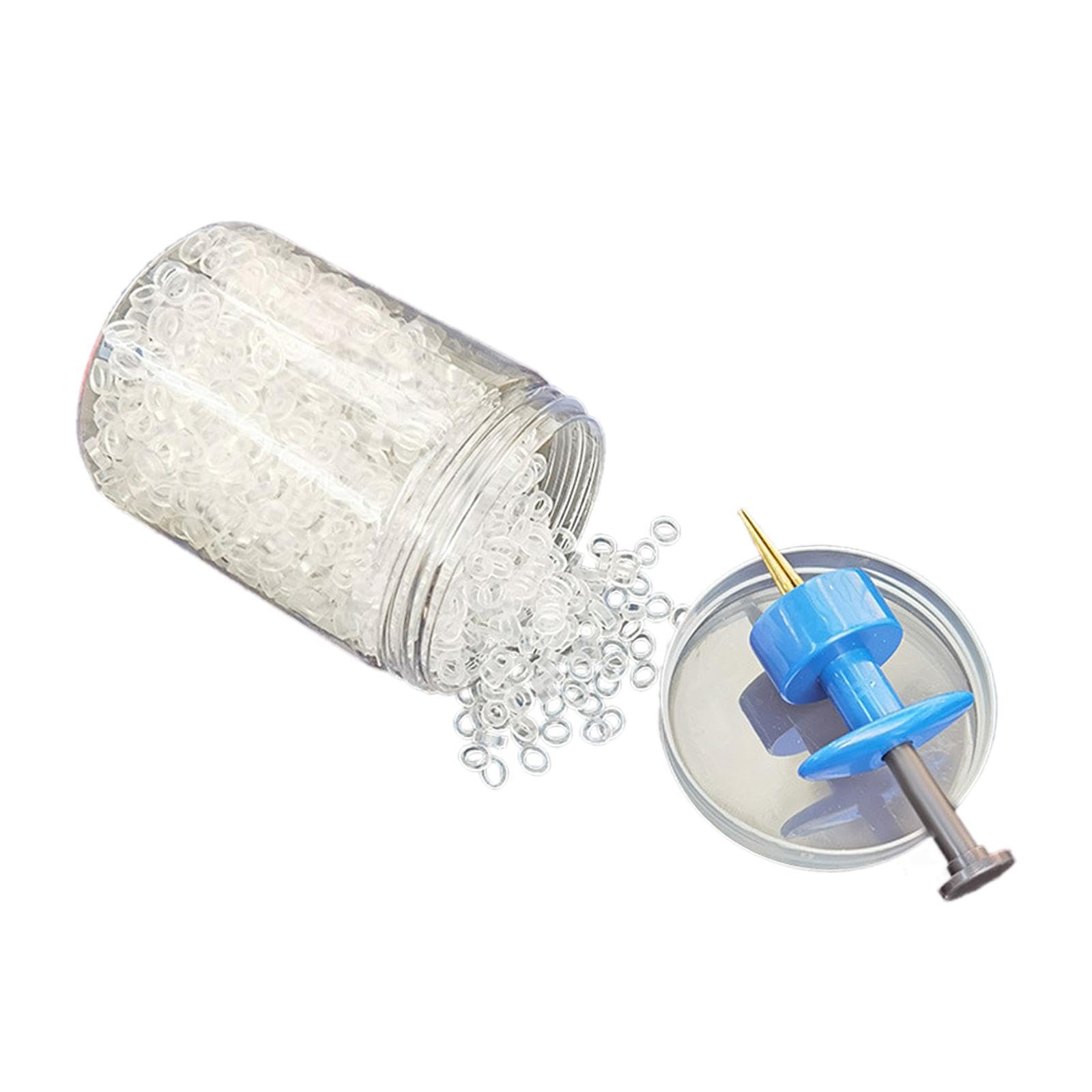 Herramienta de Bandas de Pellets, Herramienta de Bandas de Pellets, Portátil con 400 Bandas de Señuelo, Herramienta de Señuelos de Pesca, Bandera de S