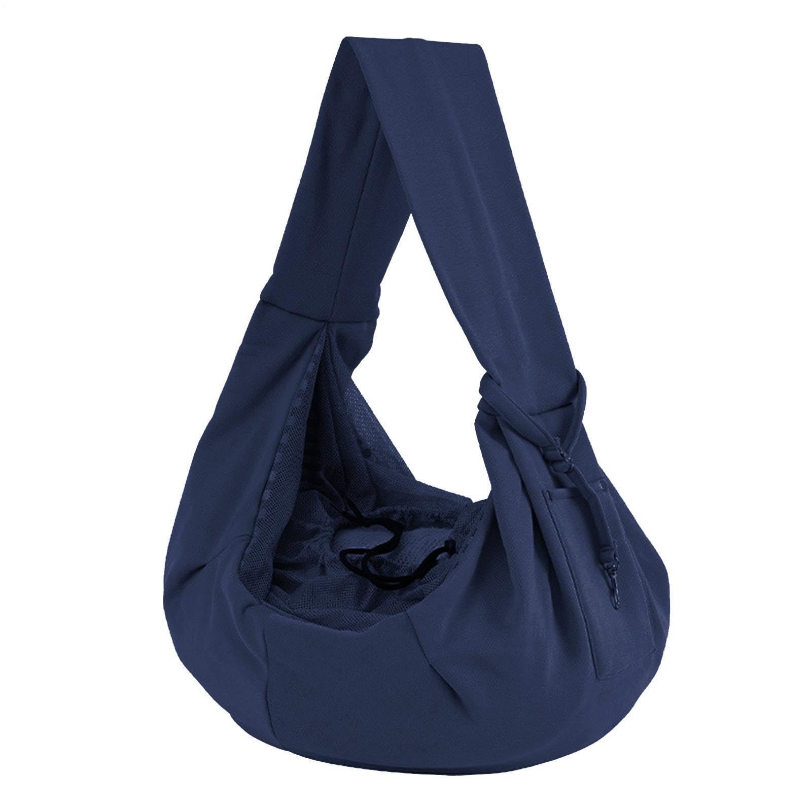 Correa reversible para perro y bolso de pecho para cachorros en viajes urbanos