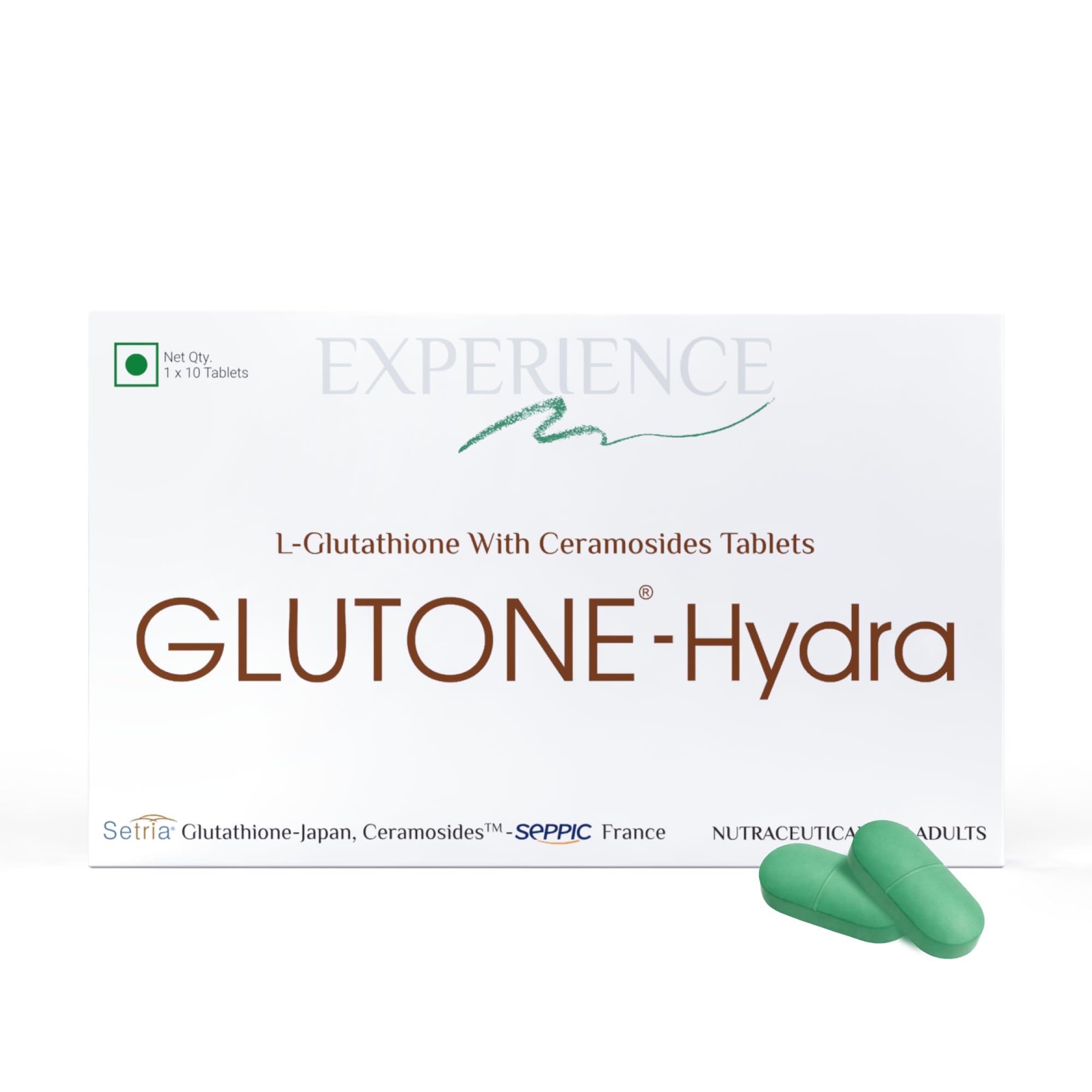 Glutone-Hydra | Setria Glutathione with Ceramosides Tablets for Dry Skin | For Glowing Hydrated Skin | Pack of 10 Tablets-image-12