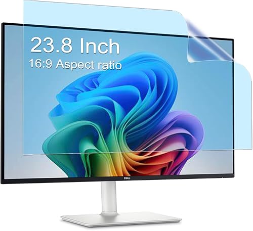 Miniatura 11 de Protector de pantalla antiluz azul y antirreflejos de 21.5 pulgadas para monitores de pantalla ancha 16:9 | Filtro de bloqueo UV premium