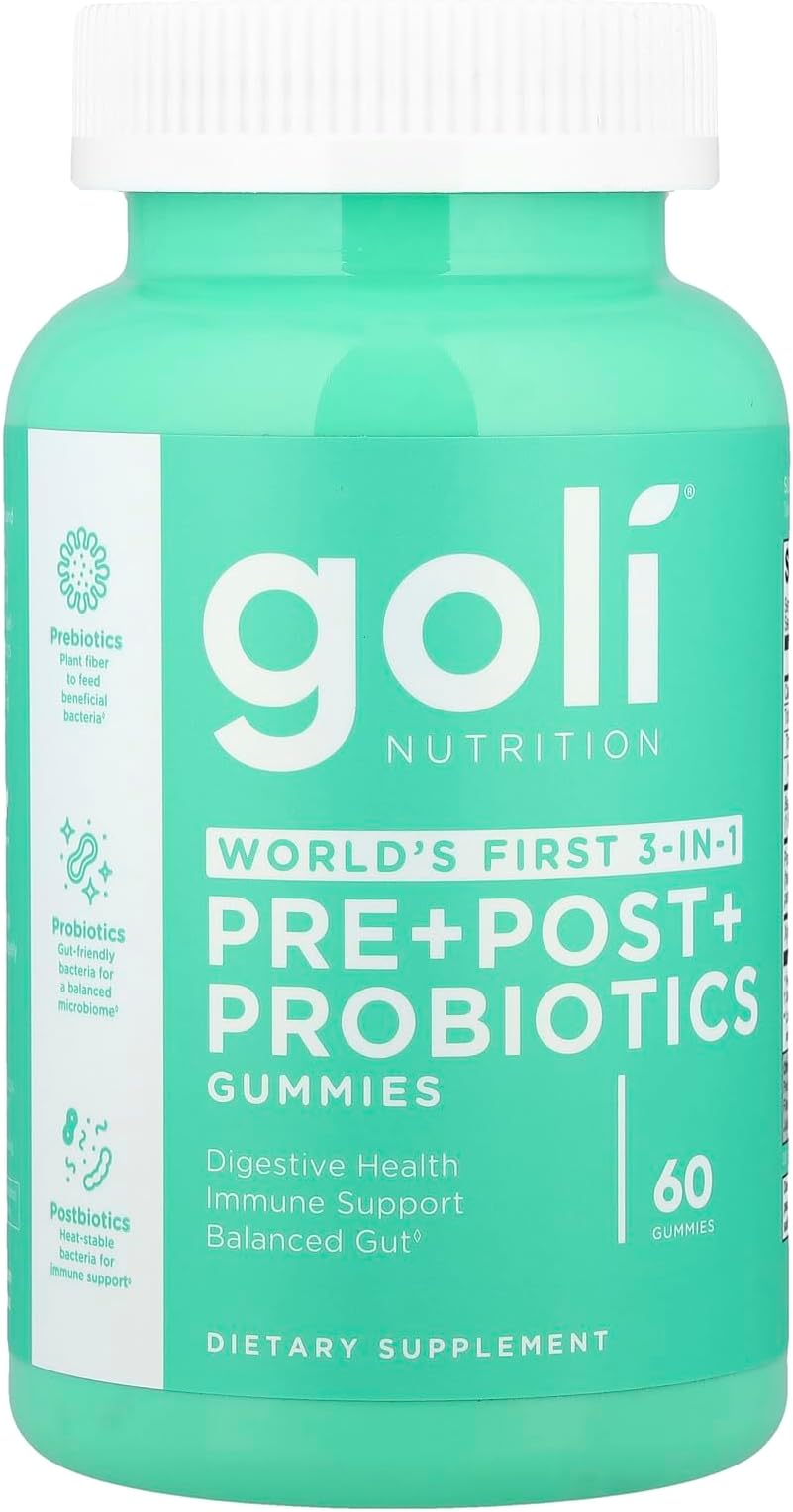 GOLI PRE+POST+ PROBIOTICS GUMMIES 60PCS/180G