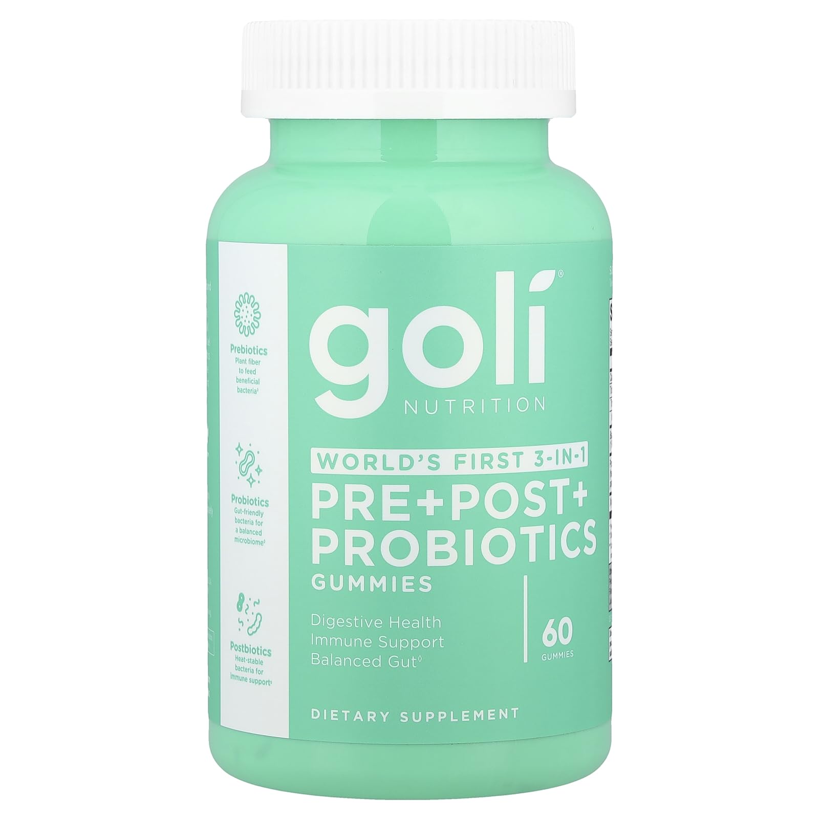 GOLI PRE+POST+ PROBIOTICS GUMMIES 60PCS/180G