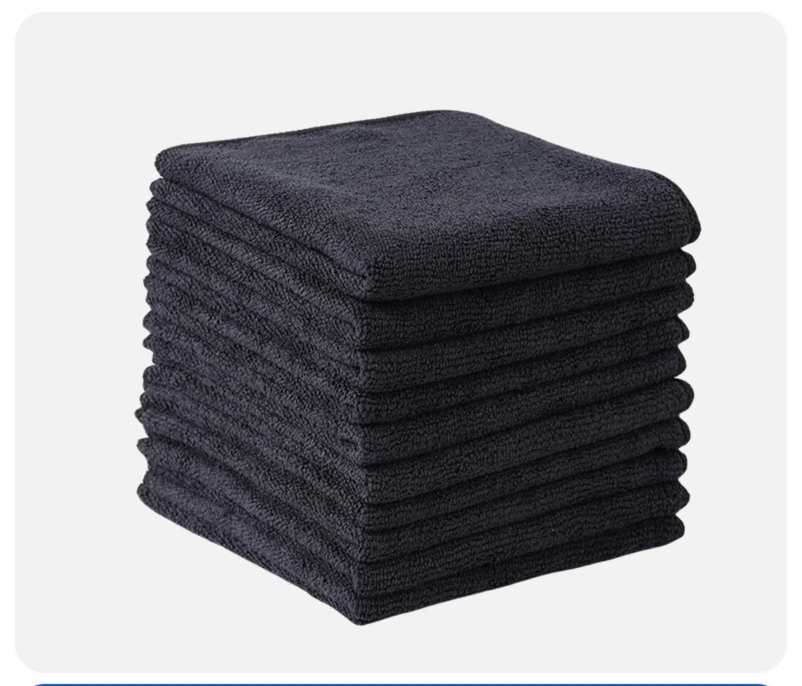 Yqvavzjsl Black [Supports Labeling] Bare Goods Household Dishwashing Cloth, Kitchen Cleaning, Thick Dishwashing Cloth, Non Stick Oil, Easy To Clean, Multifunctional Scouring Pad