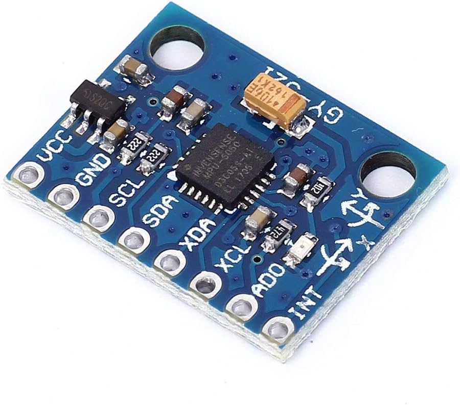MPU 6050 Module, 6 DOF 3 Axis Accelerometer & 3 Axis Gyro Sensor, 3-5V, For Smart Phone, Tablet, Game Products, 3D Remote, Navigation