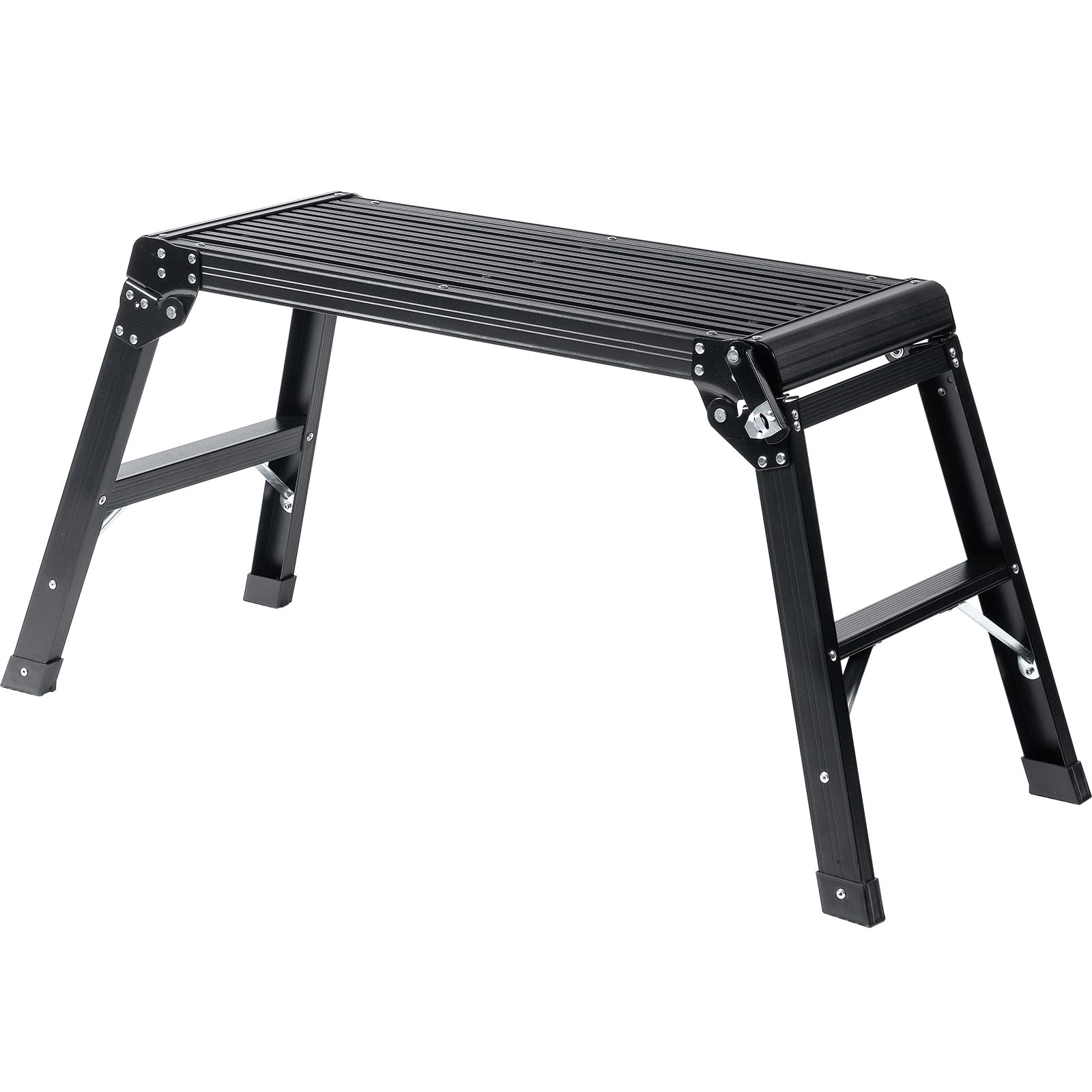 Amazon.co.jp: イーサプライ アルミ足場台 洗車台 2段 高さ50cm 耐荷重