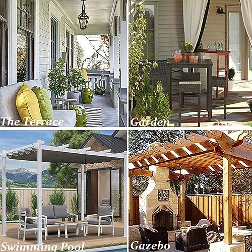 Rideau imperméable extérieur pour protéger votre terrasse - 6