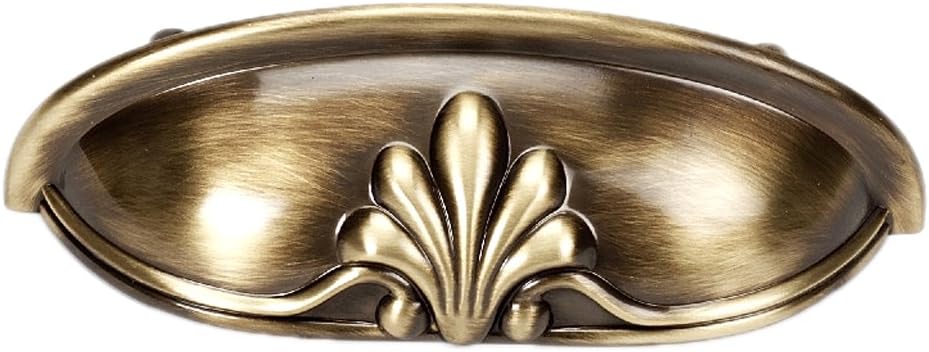 Alno A1459-PB Traditional Bella Cup Pulls, Polished Brass