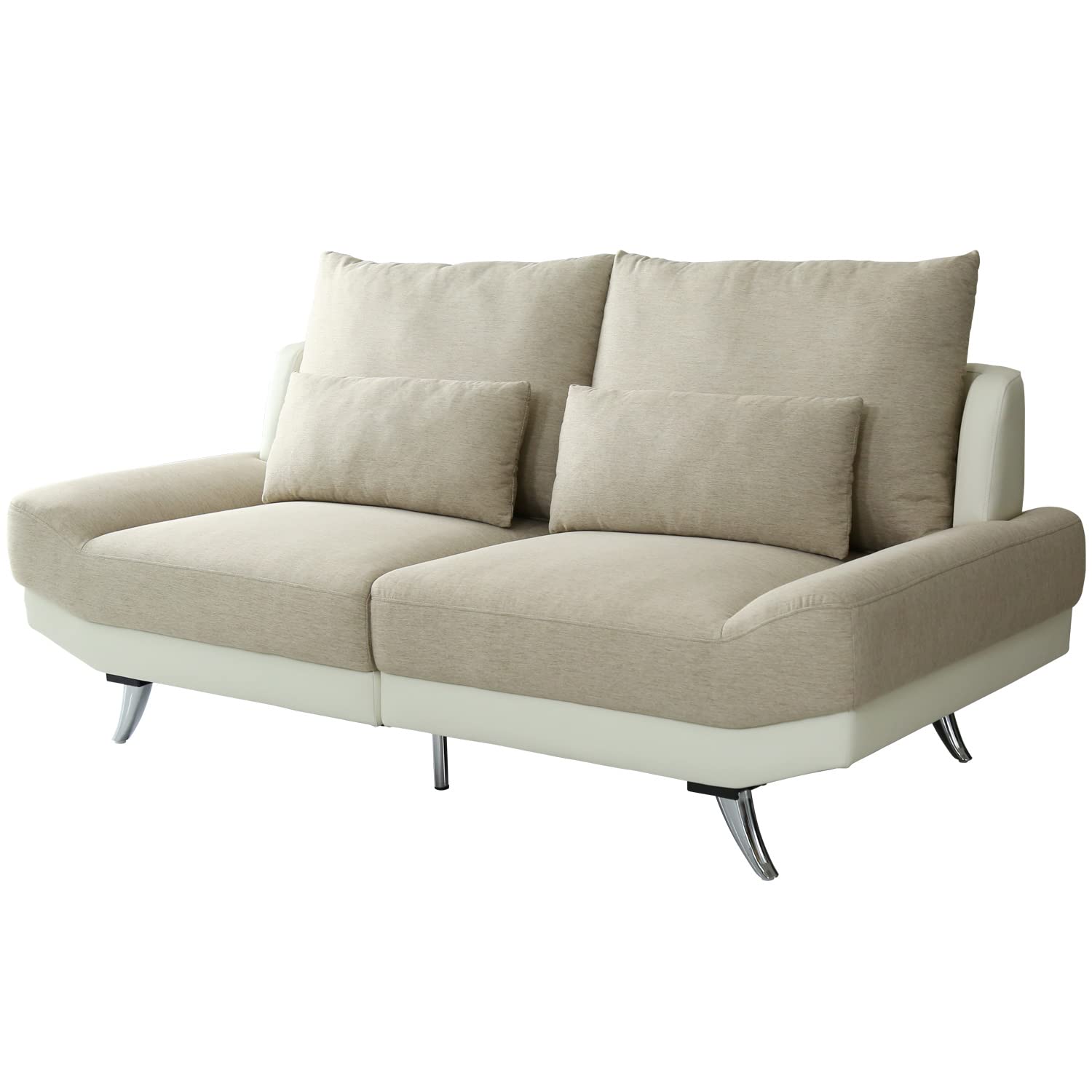 Amazon｜DORIS ドリス カウチソファ 3人掛け 幅172 レザー