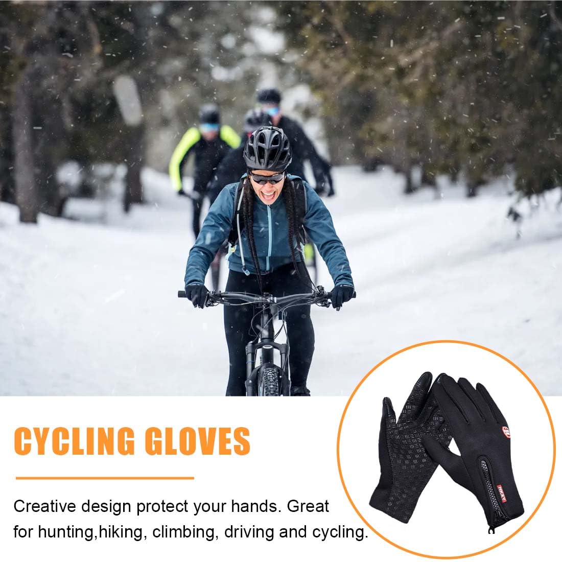Guantes de Equitación de Cuero Sintético para Mujer