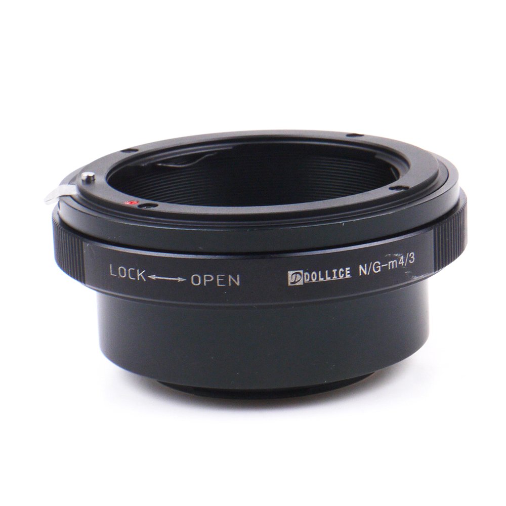 ニコン F (G) → M4/3 マクロヘリコイドアダプター