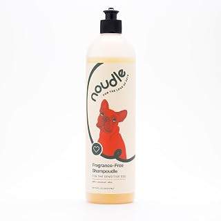 Pets - Fragrance Free Shampoudle, 16oz, Moisturizing and Gentle Natural pet Shampoo with Aloe, Coconut, and Oatmeal