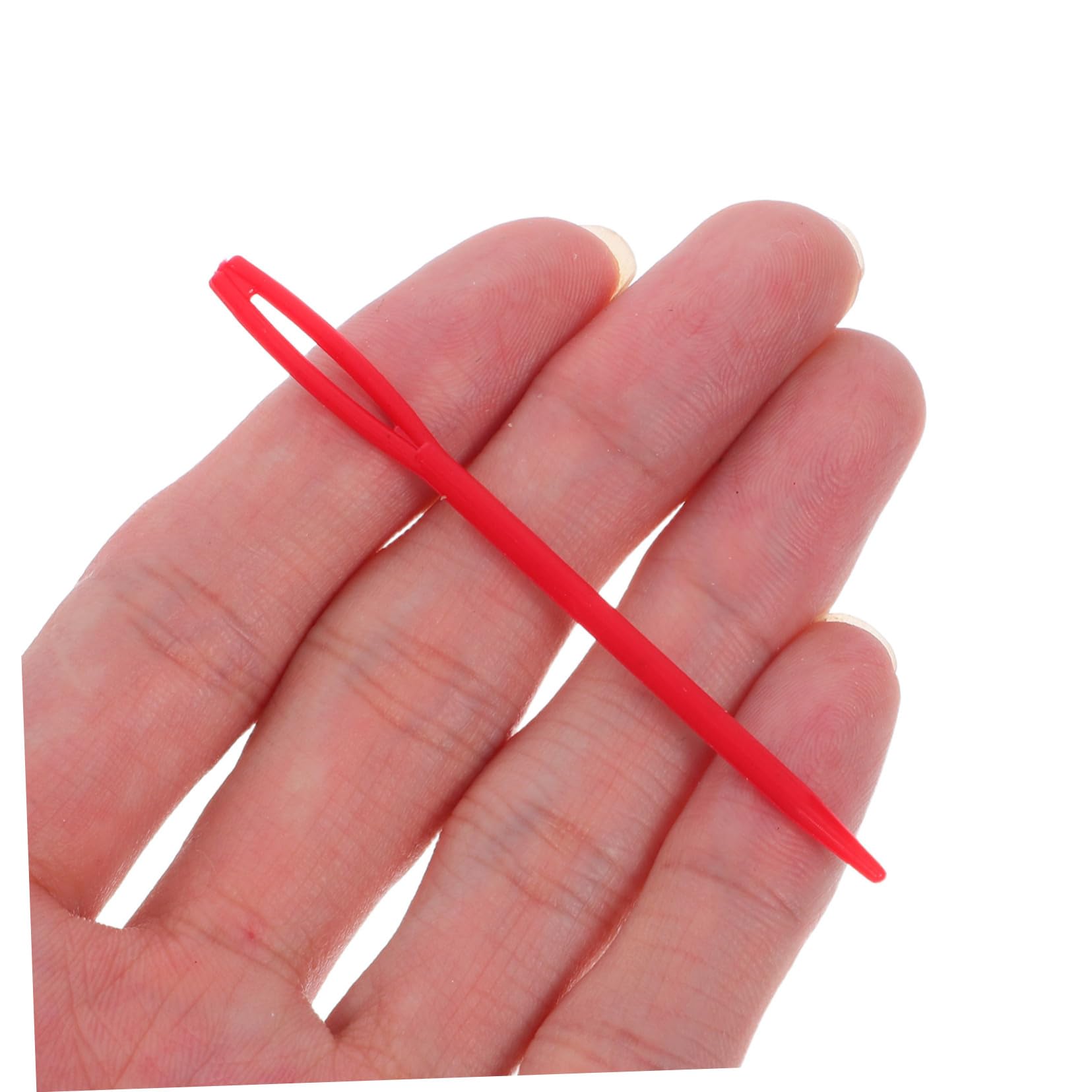 KONTONTY 2000 Piezas Agujas de Plástico para Coser Mano Ojo Grande y Coloridas Agujas Gruesas para Ligera y Portátil para Manualidades y Viajes