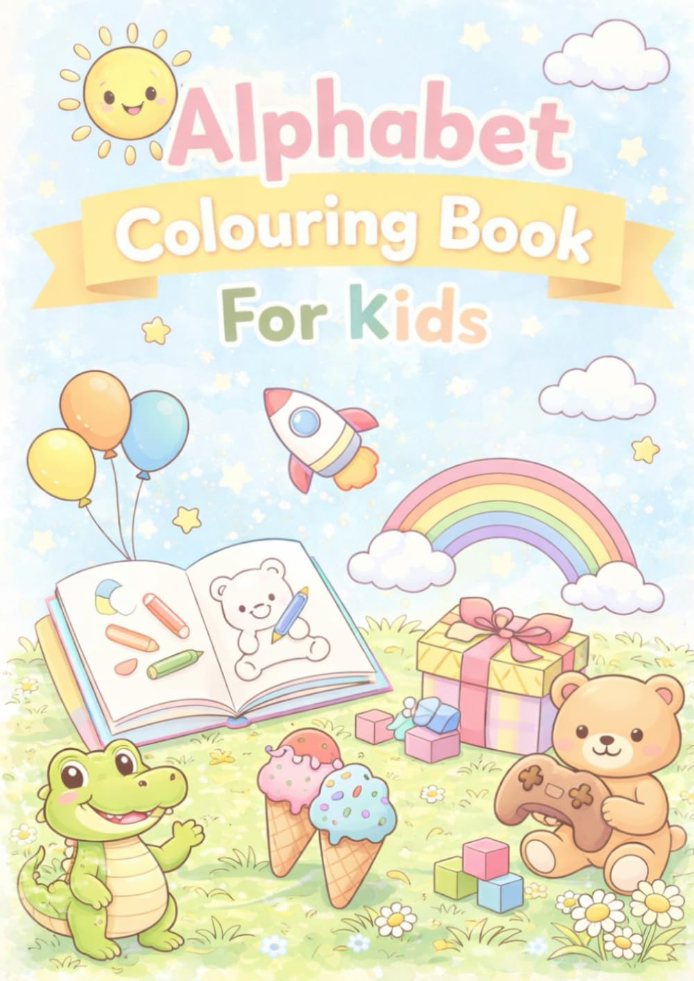 Alphabet Colouring Book For Kids