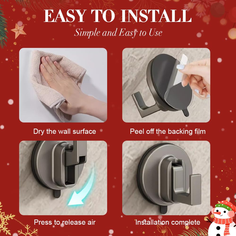 Haki do kubków ssących No-Drill(6pcs)